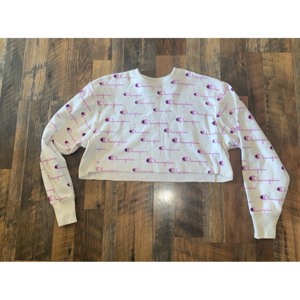 Champion Reverse Weave Cropped crewneck sweater‎